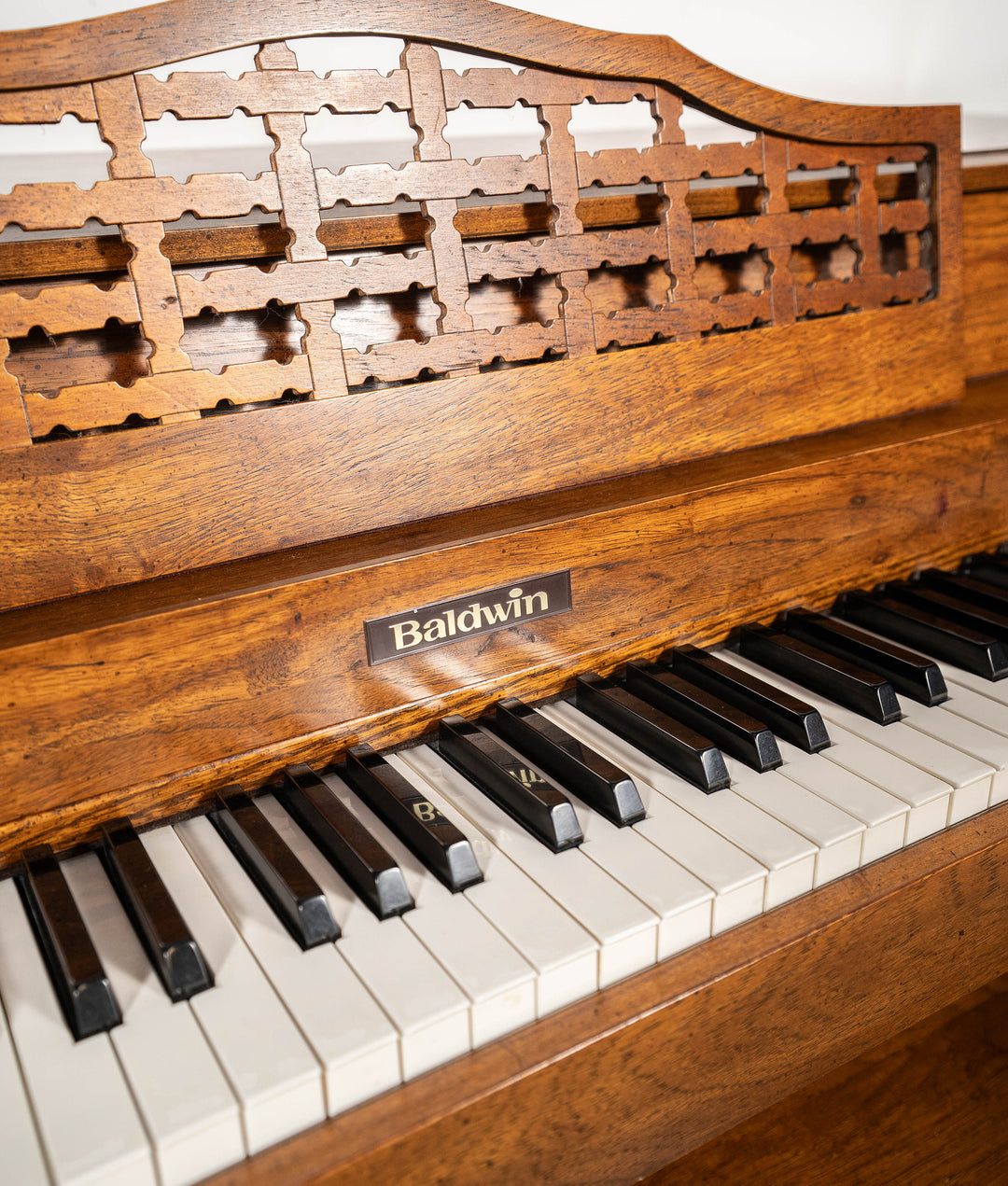 1955 Baldwin Classic 334 Upright Piano | Walnut | Used – Alamo