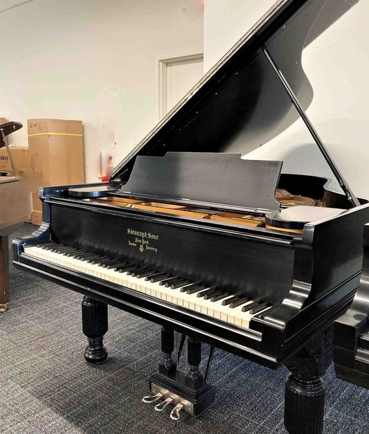 Steinway & Sons 6'2" Grand Model A | Ebony Satin | SN: 64644 | Used