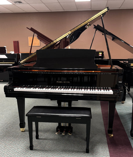 Pearl River GP188A Grand Piano | Polished Ebony | 6'2"