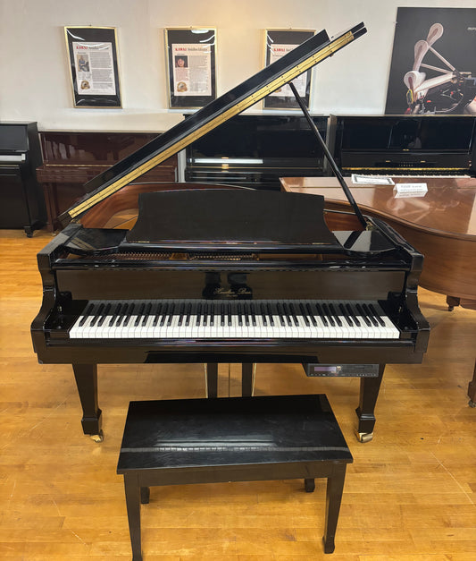 Hazelton Bros HB-161 Player Grand Piano | Polished Ebony | 5'4" | Used