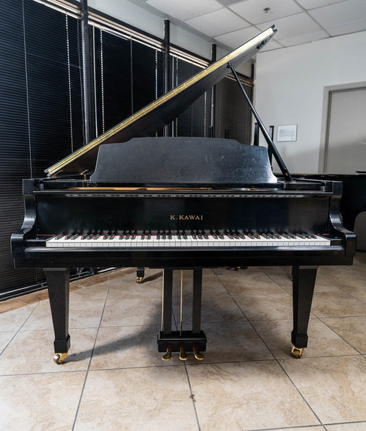 1992 Kawai GS40 6'1" Grand Piano | Satin Ebony | SN: 2056468 | Used
