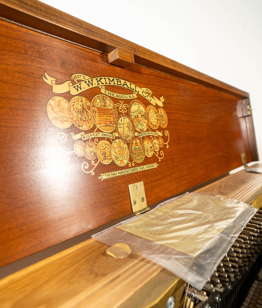Kimball Artist Console Upright Piano | Mahogany | Serial No. B70135 | Used