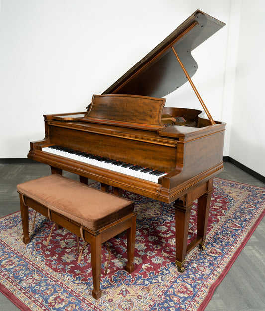 Steinway 5'10" Model O Grand Piano | Mahogany | SN: 186754 | Used