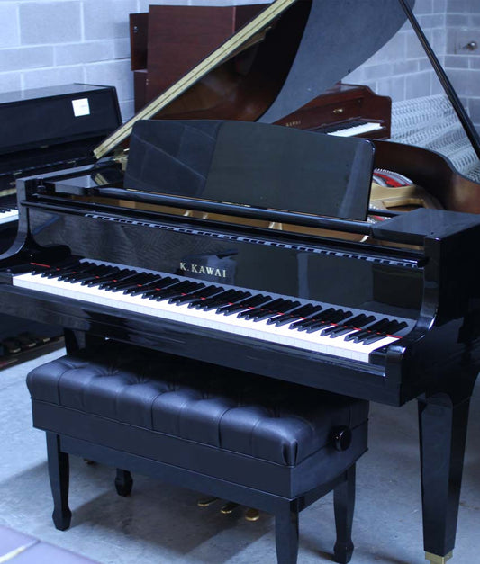 2013 Kawai 5'0" GM-10 Grand Piano | Polished Ebony | SN: F086865 | Used