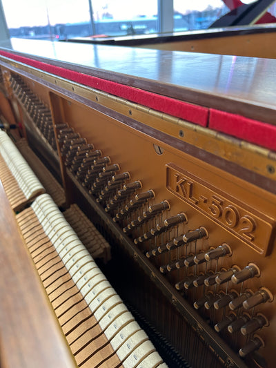 Kawai KL-502 Upright Piano | Polished Walnut | SN: K1368879