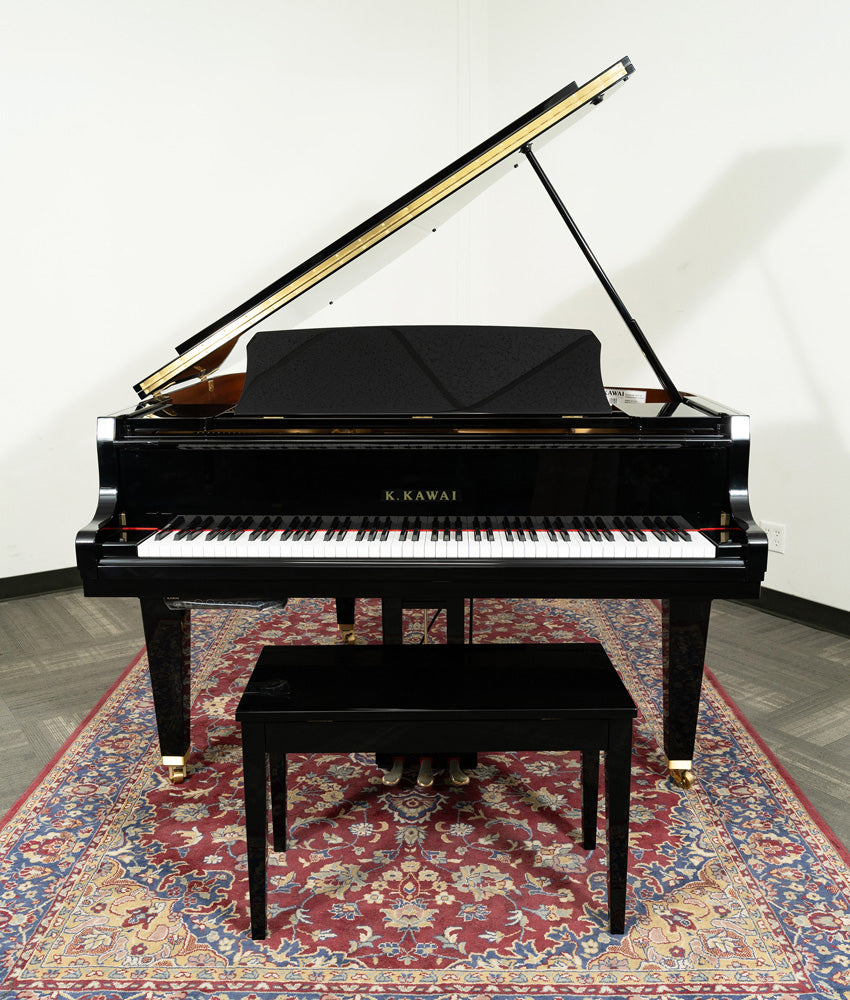 Kawai GL-10 ATX4 Baby Grand Piano | Polished Ebony | 5'0" | New