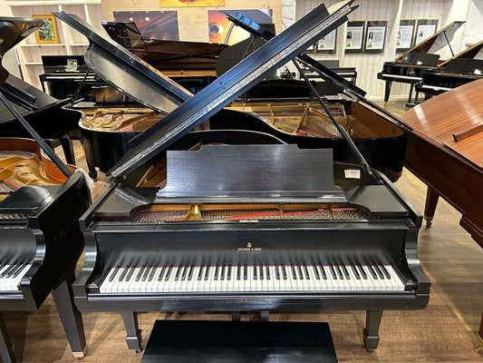 1915 Steinway 5'7" Model M Grand Piano | Satin Ebony | SN: 170414 | Used