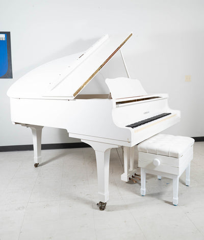 1981 Yamaha C3 6'1" Grand Piano - Polished White | Used