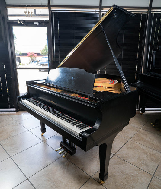 1992 Kawai GS40 6'1" Grand Piano | Satin Ebony | SN: 2056468 | Used