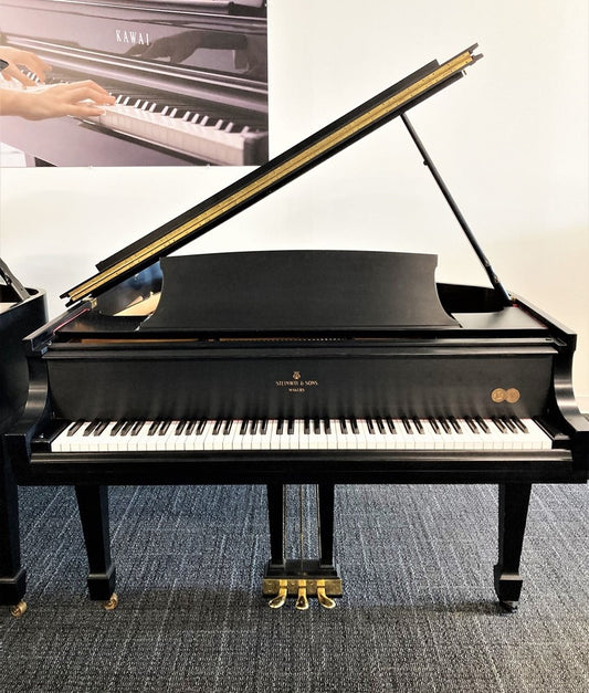 Steinway & Sons 5' 7.5" Grand Model M | Ebony Satin | SN: 341909 | Used