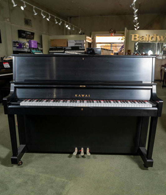UTSA 2023 Kawai ST-1 Institutional Studio Upright Piano |Satin Ebony| 46"| Serial No. F192990 | Used