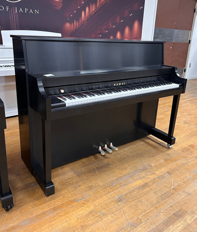 2024 Kawai 506N Upright Piano | Satin Ebony | Serial No. 202671 | Used