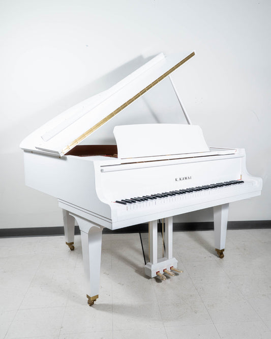 2021 Kawai GL-10 Baby Grand Piano in Polished Snow | Serial No. 169875 | Used