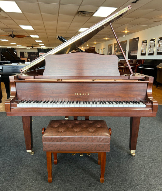 2005 Yamaha GC1 Baby Grand Piano | Walnut Satin | 5'3 |Serial No. 6119911 | Used