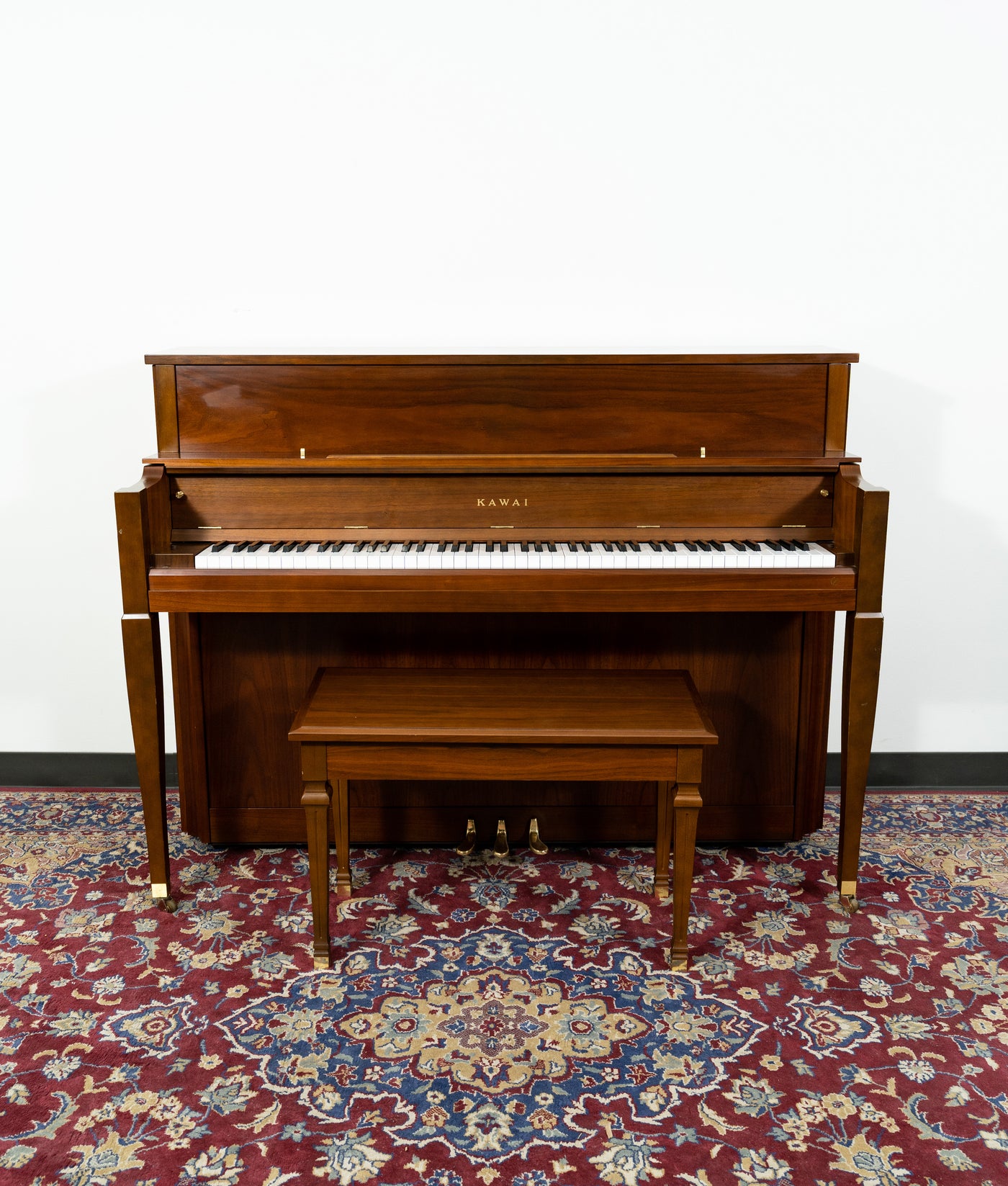 Kawai 43" 801 Upright Piano | Walnut | SN: K897377 | Used