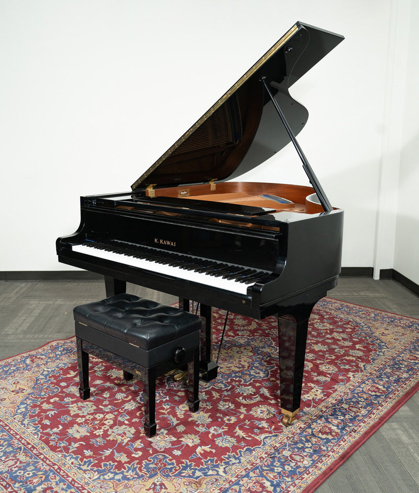 Kawai 5'7? GE-2 Grand Piano | Polished Ebony | SN: 1722494 | Used