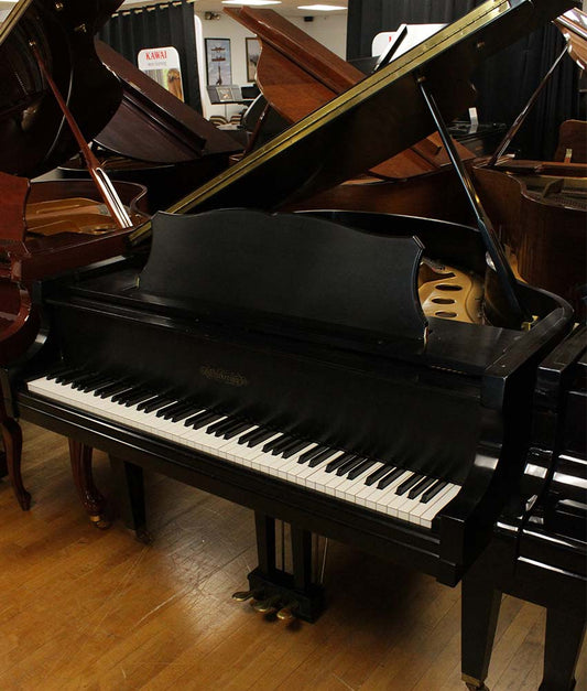 Chickering Baby Grand Piano | Satin Ebony | Used