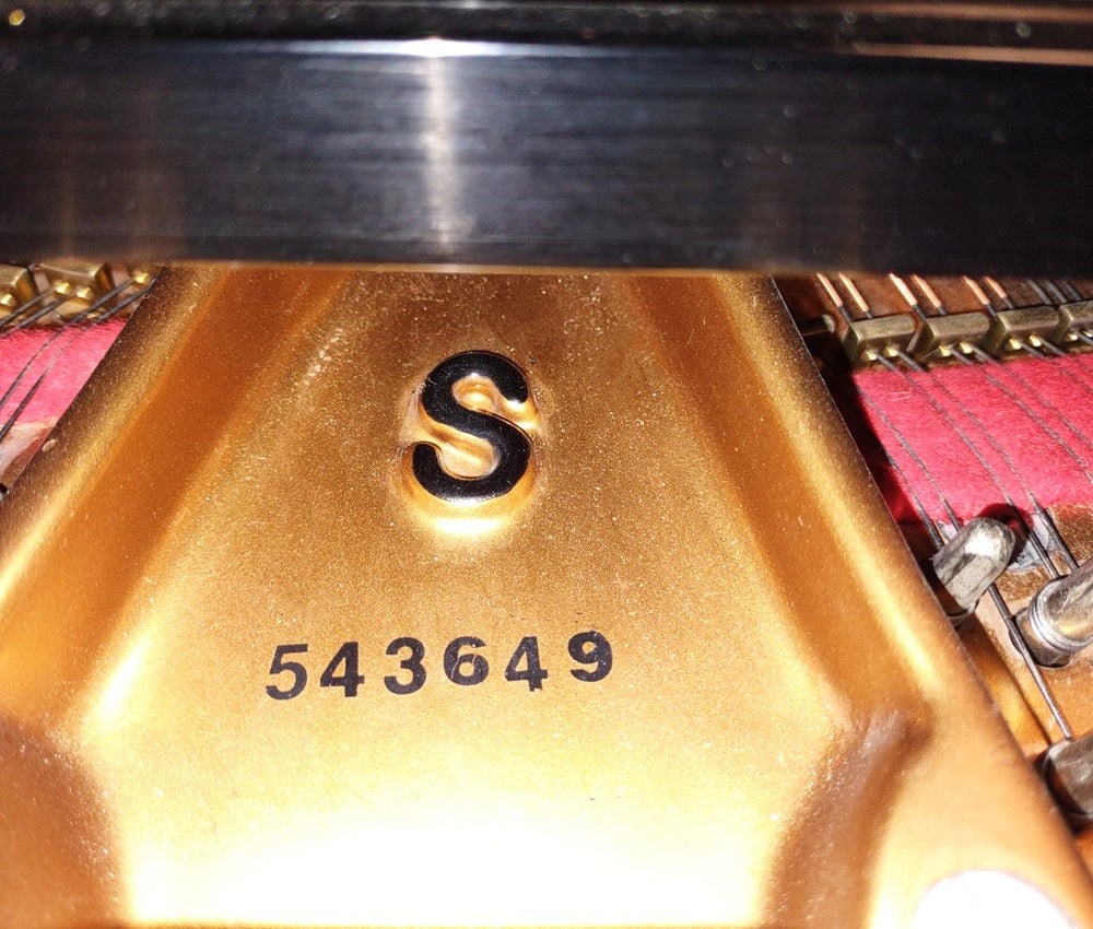 Steinway & Sons 5'1" Grand Piano | Model S | Ebony Satin | SN: 543649