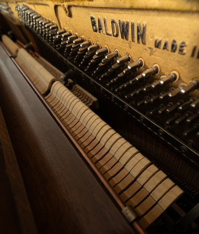 Baldwin Upright Piano | Satin Walnut | SN: 969624 | Used