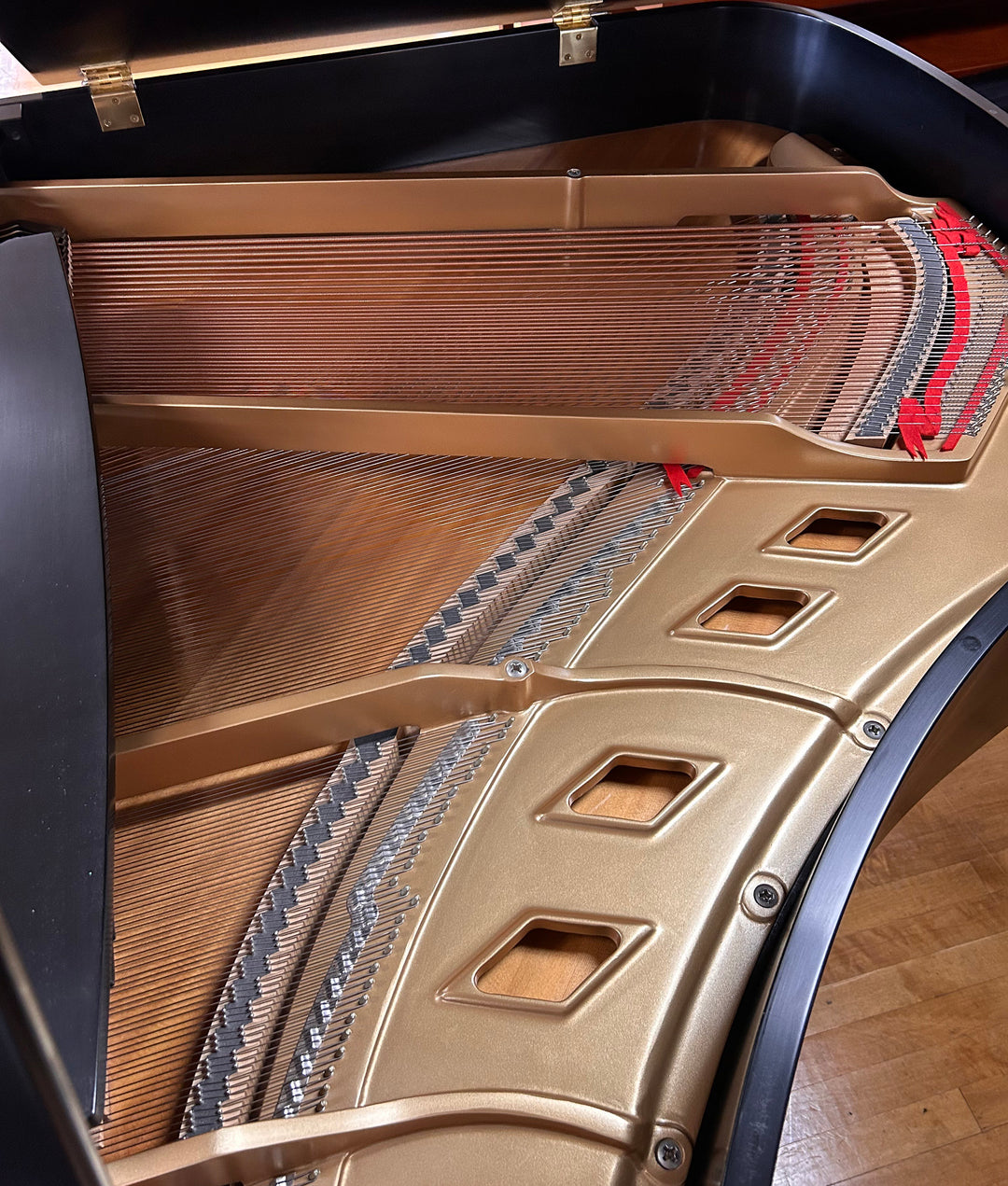 1994 Boston GP163 Baby Grand Piano in Satin Ebony | Used – Alamo