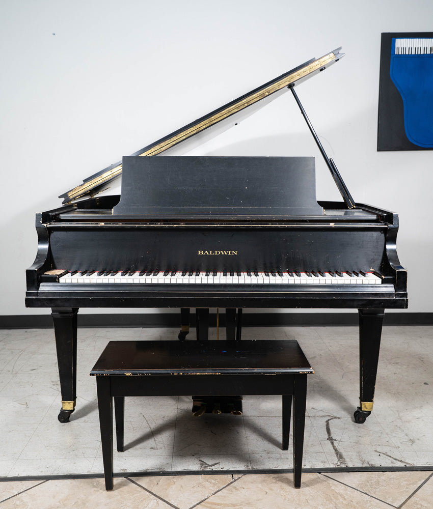 1965 Baldwin Model M Grand Piano | Satin Ebony | 5'2" | Serial No.156681 | Used
