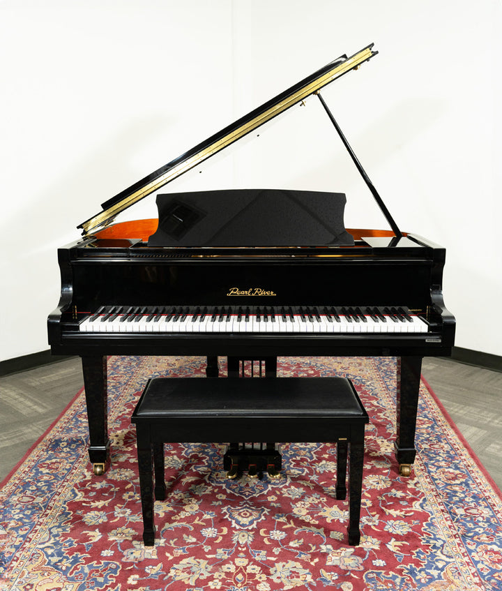 Used Pearl River 4'8″ GP142 Grand Piano | Polished Ebony – Alamo