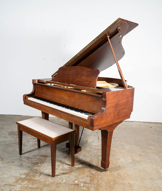 Yamaha G1 Baby Grand Piano (1983) | Satin Walnut | Serial No. J3880714 | Used