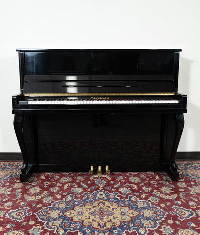 Nordiska 118S Studio Upright Piano | Polished Ebony | SN: 995917 | Used