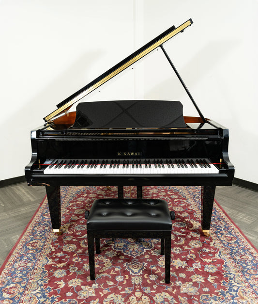 Kawai GL-20 Baby Grand Piano | Polished Ebony | SN: F168834 | Used - Scratch and Dent Sale