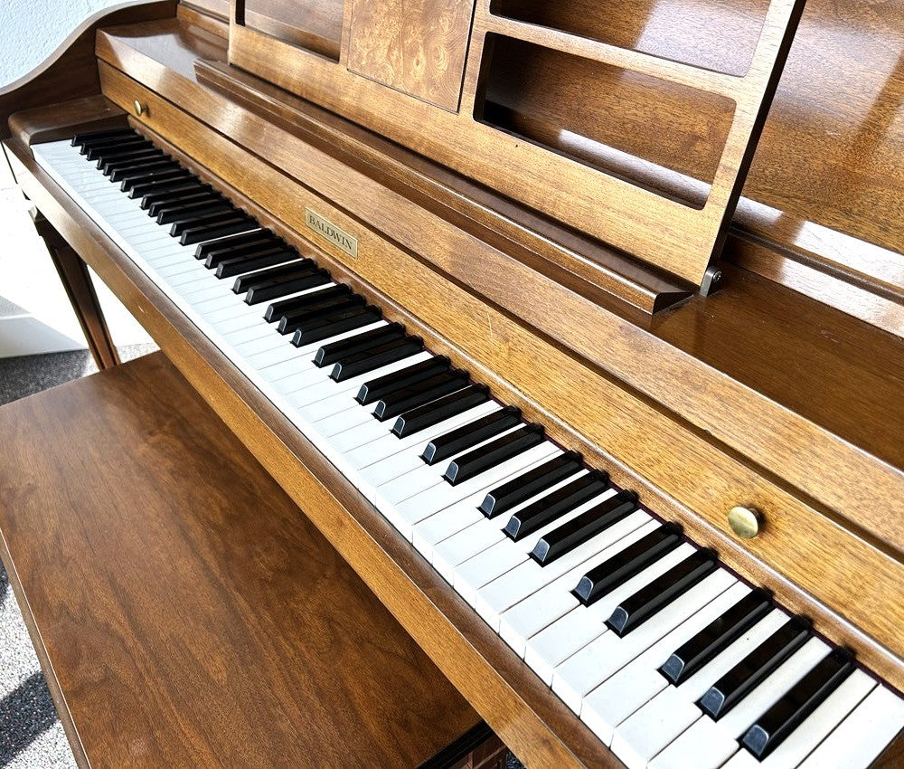 Baldwin 40.5 " Console Piano | 249 | Satin Walnut | SN1043156 | Used