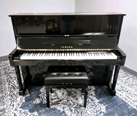 Yamaha 48" U1 Upright Piano | Polished Ebony | SN: H2480078 | Used