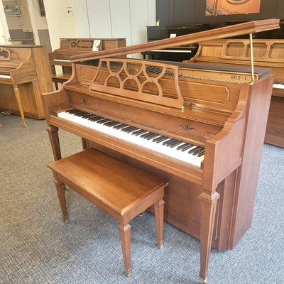 Kawai 802-I Upright Piano | Walnut | SN: 1354834 | Used