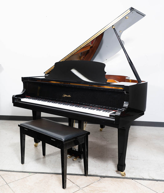 Rittmuller GH160 Grand Piano | Polished Ebony | 5'3"| Serial No. 162343 | Used