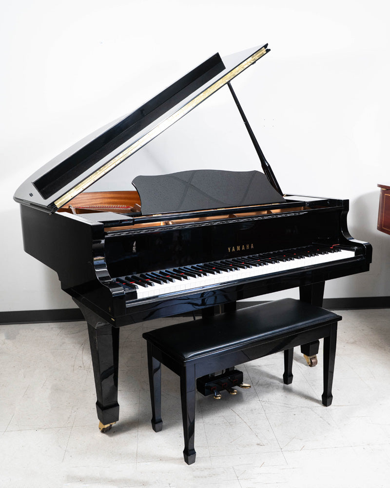 1999 Yamaha C1 Grand Piano in Polished Ebony | 5' 3" | Serial No. 5798940 | Used