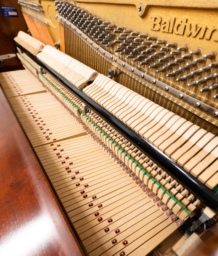 Baldwin 629 Console Upright Piano | Queen Anne Cherry | Used