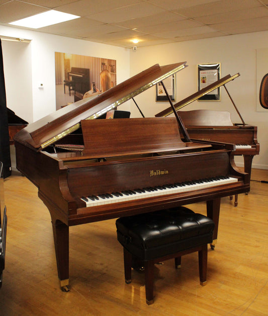 1942 Baldwin 6'3" Model L Grand Piano | Satin Mahogany | SN: 101576 | Used