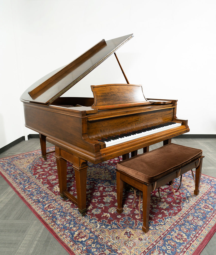 Steinway 5'10" Model O Grand Piano | Mahogany | SN: 186754 | Used