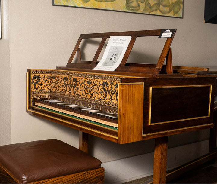 1978 William Mitchell Me Fecit Harpsichord – Alamo Piano Galleries
