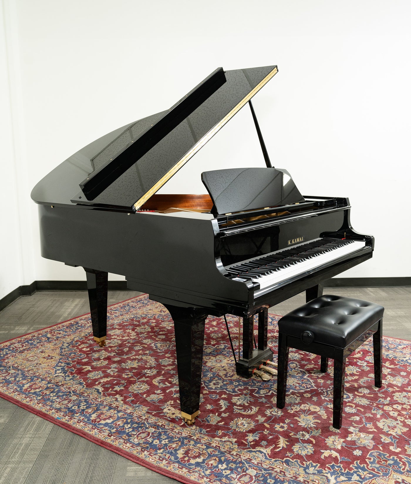 Kawai GL-20 Baby Grand Piano | Polished Ebony | SN: F168834 | Used - Scratch and Dent Sale