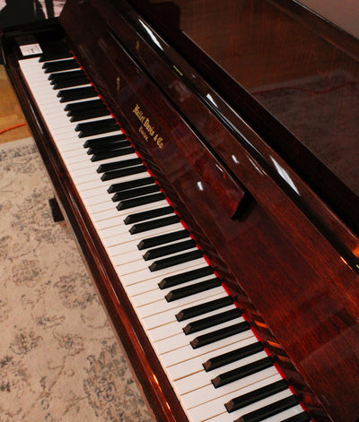 Hallet Davis 118C Upright Piano | Polished Mahogany | SN: 996571 | Used