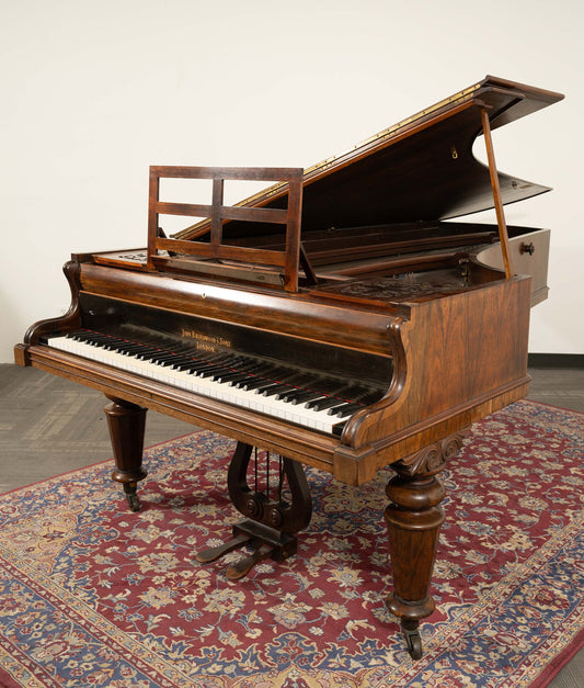 John Broadwood & Sons London Grand Piano | Satin Rosewood | SN: 21027 | Used