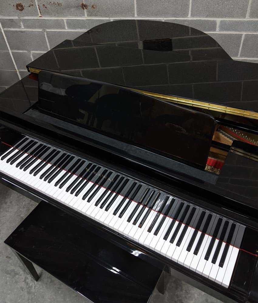 1997 Kawai 4'9" GM1 Grand Piano | Polished Ebony | SN: 2294917 | Used