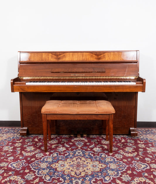 Sherman Clay Upright Piano | Satin Mahogany | SN: 063271 | Used