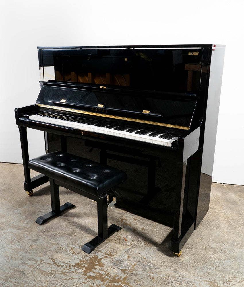 2022 Kawai K500 ATX4 EP Anytime 51" Upright Piano - Polished Ebony | Used