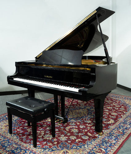 1985 Yamaha 7'4" C7 Conservatory Grand Piano | Polished Ebony | Used