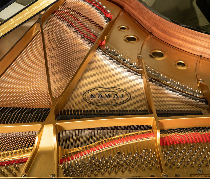 2024 GL-50 6'2" Conservatory Grand Piano | Polished Ebony | Used