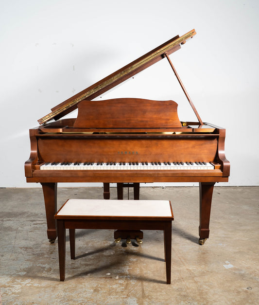 Yamaha G1 Baby Grand Piano (1983) | Satin Walnut | Serial No. J3880714 | Used