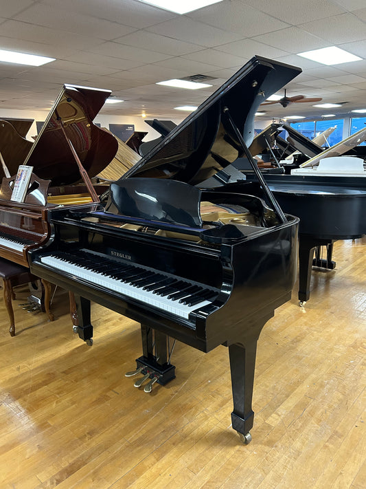 Stegler G-1A Grand Piano | Polished Ebony | SN: 820793