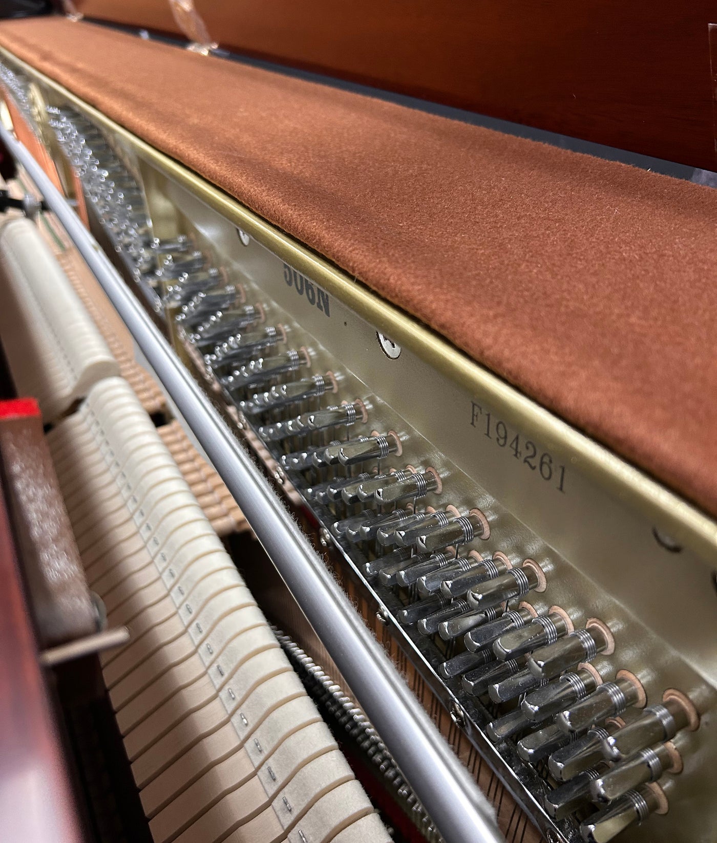 2018  Kawai 506N 44.5" Upright Piano | Satin Mahogany | Serial No. F194261 | Used