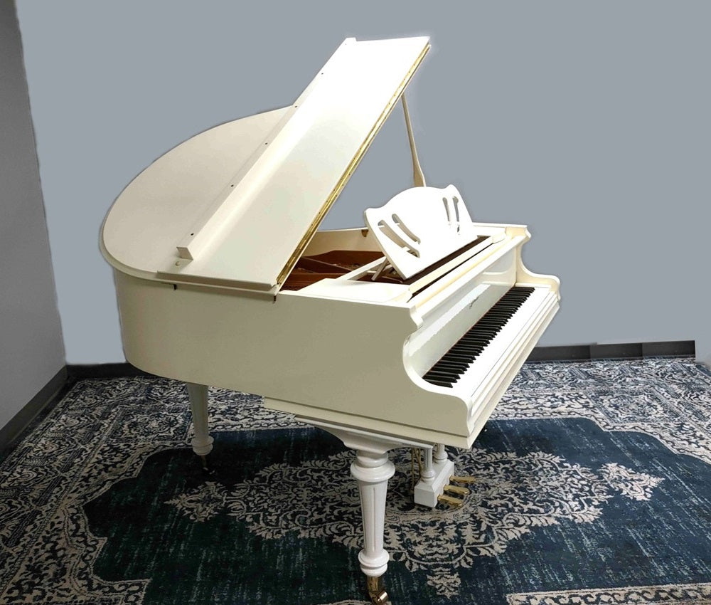 Ritmuller Baby Grand Piano | GP142R | 4'7" | Polished Ivory | SN: 947620 | Used